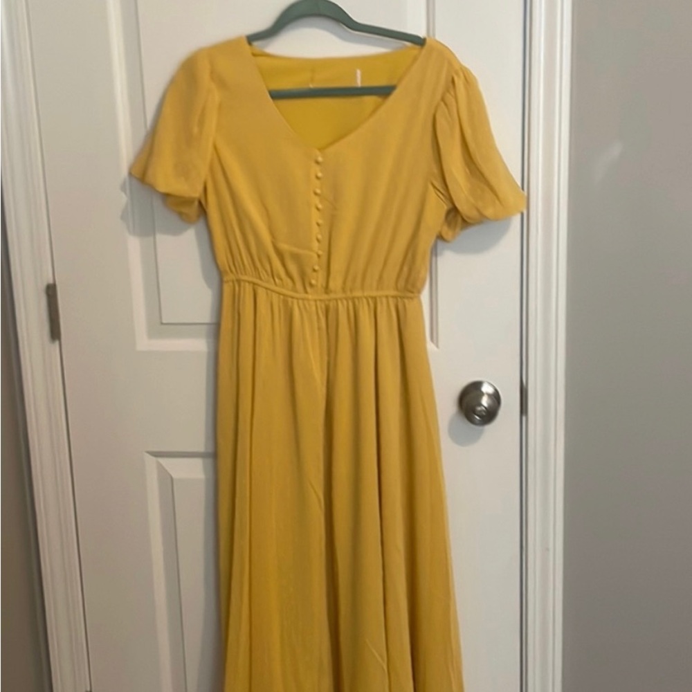 Yellow jessakae dress